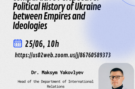 Palestra (Neo) Imperalism in a Comparative Perspective: Political History of Ukraine between Empires and Ideologies Political History of Ukraine between Empires and Ideologies